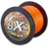 Saenger šňůra 8 X Specialist Spin Braid 1800 m 0,16 mm oranžová
