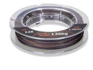 Uni Cat šnúra Camou X-12 Leader 12X 25m 0,80mm 89kg