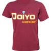 Doiyo tričko Logo L bordó