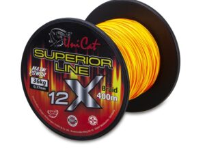 Uni Cat šnúra 12 X Superior Line 0,37mm 400m 36kg