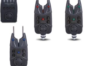 Saenger sada hlásičov záberu Carp Voice R-4 sada 3+1 červená, zelená, modrá