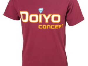 Doiyo tričko Logo S bordó