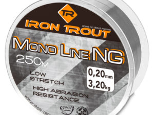 Iron Trout vlasec Mono0 NG 250 m 0,16 mm, šedá