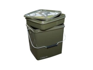 Trakker Kbelík Olive Square Container 13l
