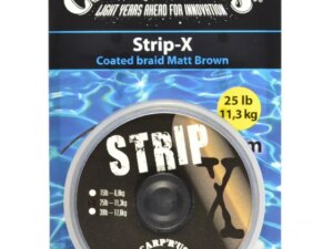 Carp´R´Us Potahovaná šňůrka Strip-X Matt Brown 20m