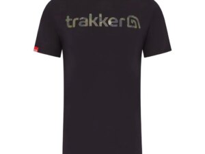 Trakker Tričko CR Logo T-shirt Black Camo