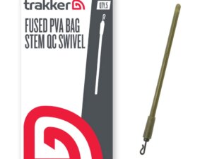 Trakker Dřík do inline olov Fused PVA Bag Stem - QC Swivel 5ks