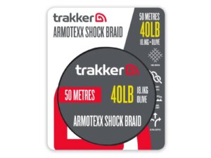 Trakker Šoková šňůra Armotexx Shock Braid 40lb, 18,1kg, 50m