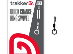 Trakker Obratlíky s kroužkem Quick Change Ring Swivel vel.11, 10ks