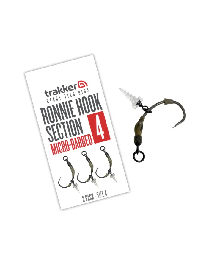 Trakker Koncová část návazce Ronnie Hook Section (Barbed) 3ks - MojeRybárstvo.sk Trakker Koncová část návazce Ronnie Hook Section (Barbed) 3ks – Obrázok 2