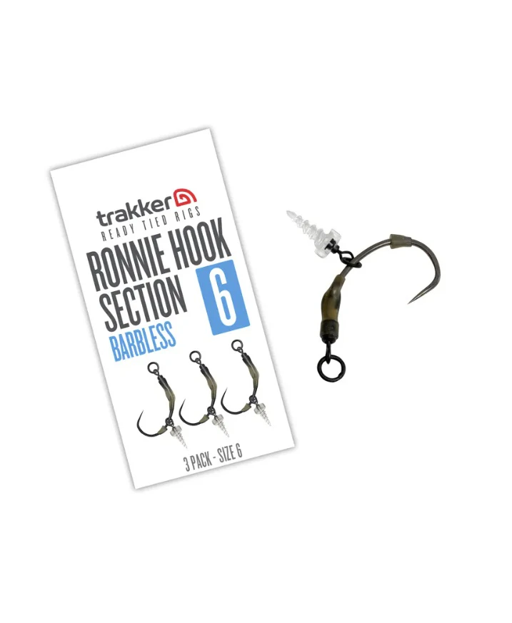 Trakker Koncová část návazce Ronnie Hook Section (Barbless) 3ks - MojeRybárstvo.sk Trakker Koncová část návazce Ronnie Hook Section (Barbless) 3ks – Obrázok 2