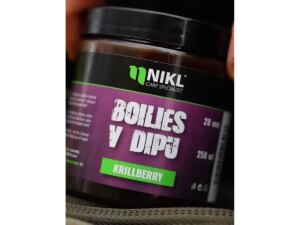 Nikl Boilies v dipu Krill Berry 250ml
