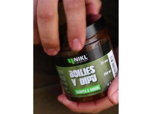 Nikl Boilies v dipu Scopex & Squid 250ml