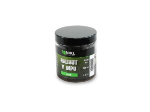 Nikl Black halibut pelety v dipu Crab 15+20mm, 250ml