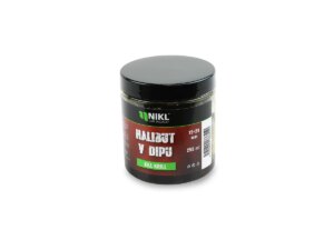 Nikl Black halibut pelety v dipu Kill Krill 15+20mm, 250ml
