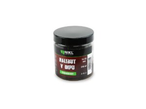 Nikl Black halibut pelety v dipu Strawberry 15+20mm, 250ml