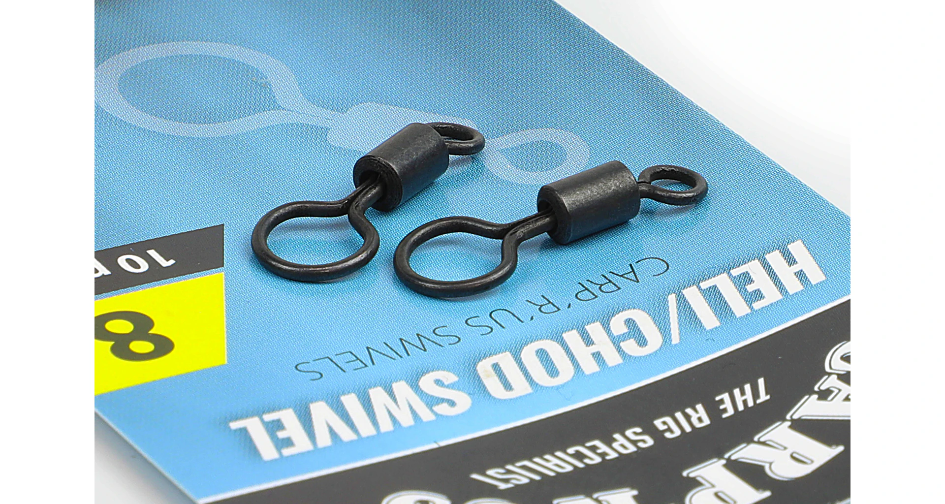Carp´R´Us Obratlíky Heli/Chod Swivel vel.8, 10ks - Image 3