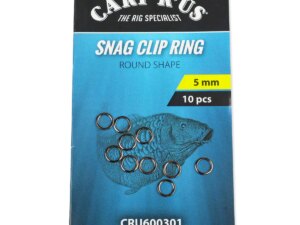 Carp´R´Us Kroužky Snag Clip Rings 5mm, 10ks
