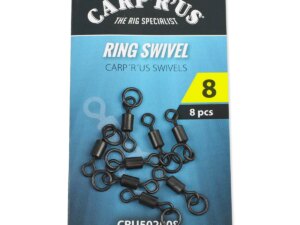 Carp´R´Us Obratlíky s kroužkem Ring Swivel vel.8, 8ks