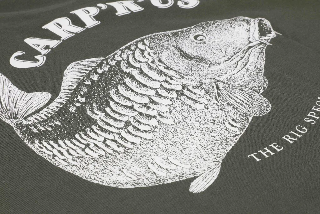 Carp´R´Us Tričko Mouthsnagger army zelené - MojeRybárstvo.sk Carp´R´Us Tričko Mouthsnagger army zelené