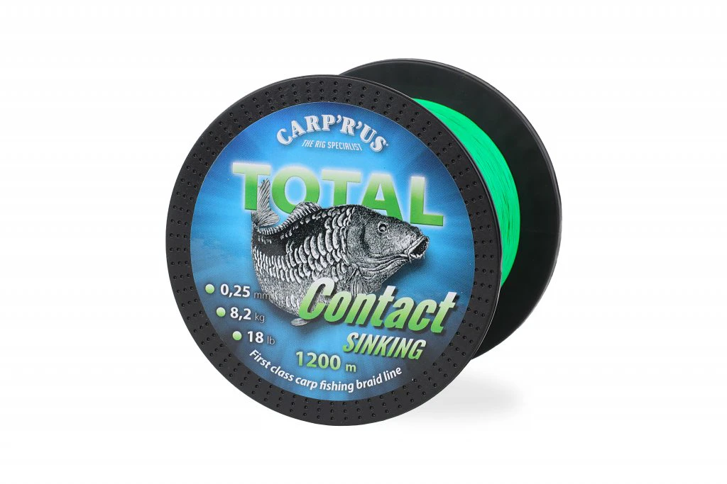 Carp´R´Us Kmenová šňůra Total Contact Sinking Green 0,25mm - MojeRybárstvo.sk Carp´R´Us Kmenová šňůra Total Contact Sinking Green 0,25mm – Obrázok 2