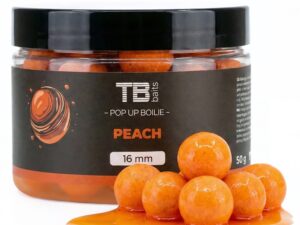 TB Baits Plávajúce Boilie Pop-Up Peach + NHDC 50 g