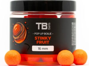 TB Baits Plávajúce Boilie Pop-Up Stinky fruit + NHDC 65 g-12 mm