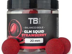TB Baits Vyvážené Boilie Balanced + Atraktor GLM Squid Strawberry 100 g