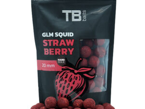 TB Baits Hard Boilie GLM Squid Strawberry