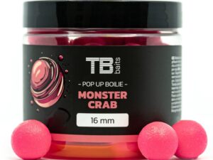 TB Baits Plávajúce Boilie Pop-Up Pink Monster Crab + NHDC 65 g 16 mm