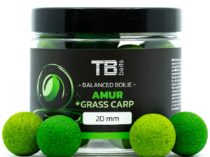 TB Baits Vyvážené Boilie Balanced + Atraktor Amur 100 g 20 mm