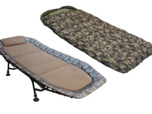 ZFISH Camo Set Lehátko + Spacák, Bedchair + Sleeping Bag