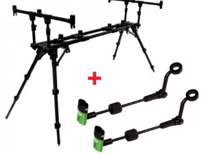 Zfish Stojan Rod Pod Construct 3 Rods + 2x Indicator ZFX Mini Zdarma!