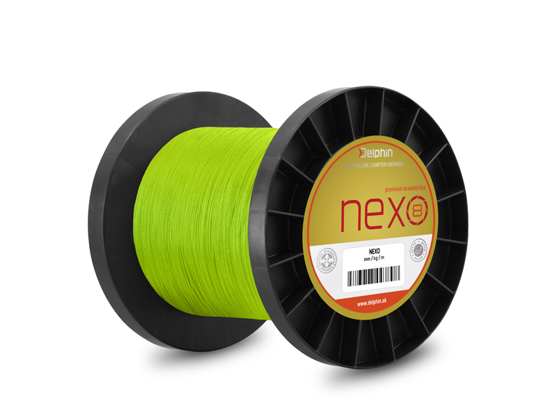 Delphin NEXO 8 fluo zelená - MojeRybárstvo.sk Delphin NEXO 8 fluo zelená