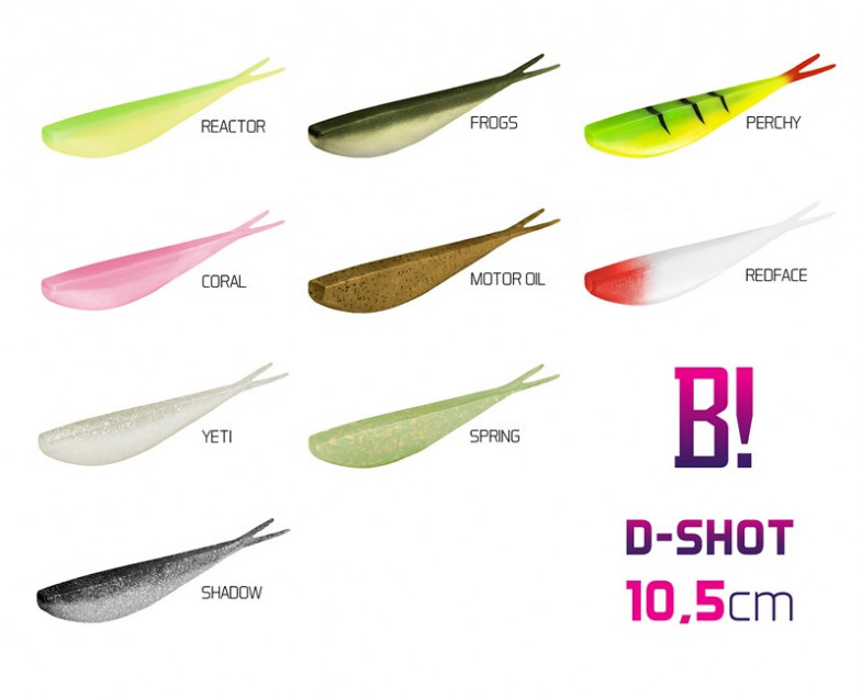 Umelá nástraha BOMB! D-SHOT / 5ks - MojeRybárstvo.sk Umelá nástraha BOMB! D-SHOT / 5ks