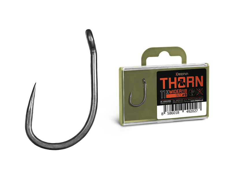 Delphin THORN Wider BarbLESS 11x - MojeRybárstvo.sk Delphin THORN Wider BarbLESS 11x – Obrázok 3