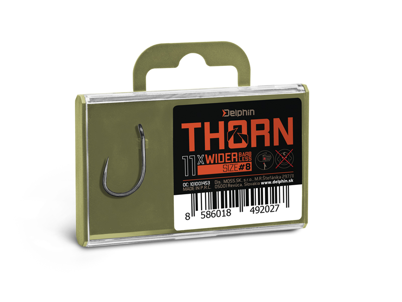 Delphin THORN Wider BarbLESS 11x - MojeRybárstvo.sk Delphin THORN Wider BarbLESS 11x – Obrázok 4
