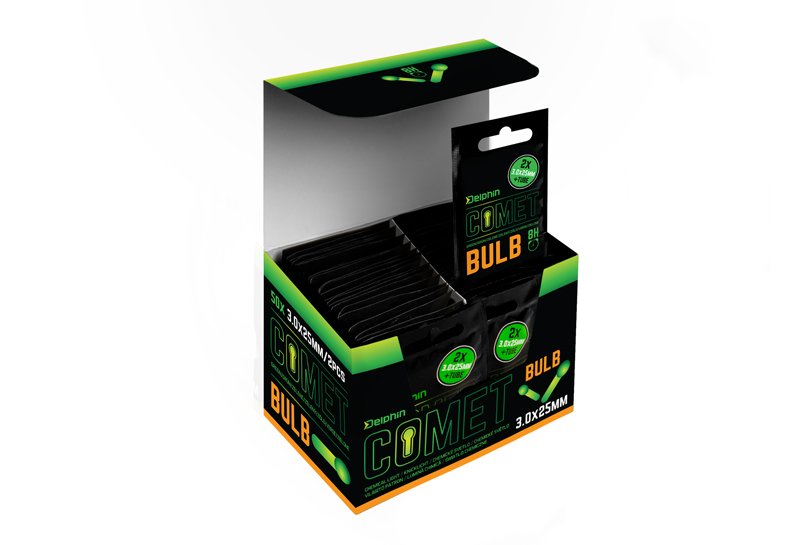Chemické svetlo Delphin Comet BULB / 2ks - MojeRybárstvo.sk Chemické svetlo Delphin Comet BULB / 2ks – Obrázok 3