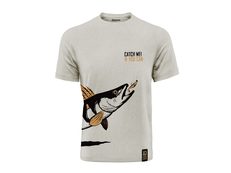 Tričko Delphin Catch me! ZUBÁČ - MojeRybárstvo.sk Tričko Delphin Catch me! ZUBÁČ – Obrázok 2