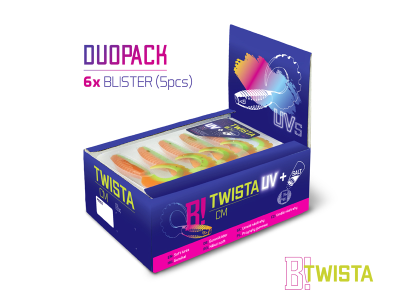DuoPACK BOX Delphin TWISTA UVs / 6x 5ks - MojeRybárstvo.sk DuoPACK BOX Delphin TWISTA UVs / 6x 5ks – Obrázok 17