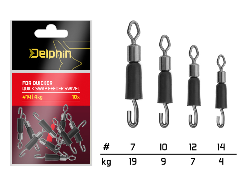 Rýchloobratlík s gumičkou Delphin FDR Quicker / 10ks - MojeRybárstvo.sk Rýchloobratlík s gumičkou Delphin FDR Quicker / 10ks