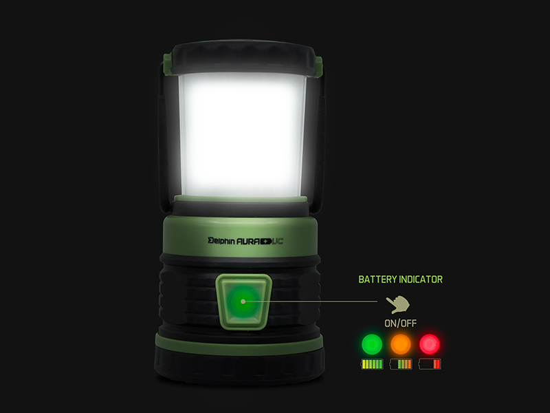 Kempingová lampa Delphin AURA+ UC - MojeRybárstvo.sk Kempingová lampa Delphin AURA+ UC – Obrázok 7