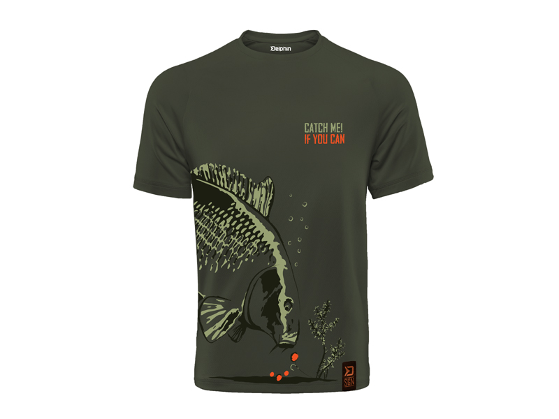 Tričko Delphin Catch me CARP NX - MojeRybárstvo.sk Tričko Delphin Catch me CARP NX – Obrázok 2