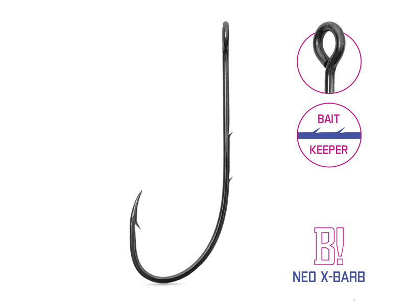 Háčik na čeburašku Delphin B! NEO X-BARB / 8ks - MojeRybárstvo.sk Háčik na čeburašku Delphin B! NEO X-BARB / 8ks