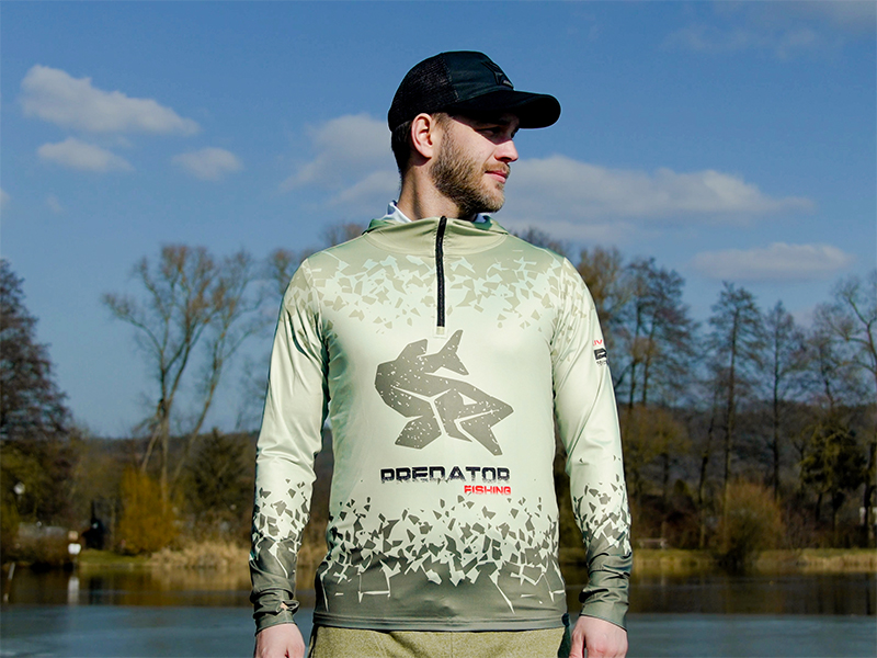 Tričko s kapucňou Delphin UV ARMOR 50+ - MojeRybárstvo.sk Tričko s kapucňou Delphin UV ARMOR 50+ – Obrázok 7