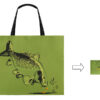 Nákupná taška Delphin ShopBAG CARP – Obrázok 3