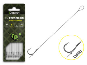 Feedrový nadväzec Delphin Braided Sting / 10ks