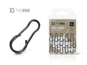 Rýchlovýmenný klip Delphin TheEND Multi Snap / 15ks
