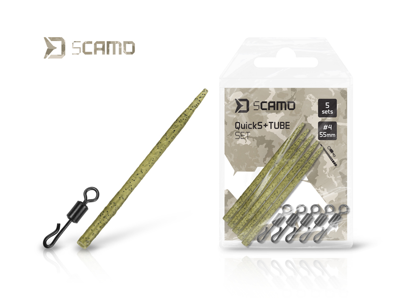 Set Delphin sCAMO QuickS + Tube / 5 setov - MojeRybárstvo.sk Set Delphin sCAMO QuickS + Tube / 5 setov