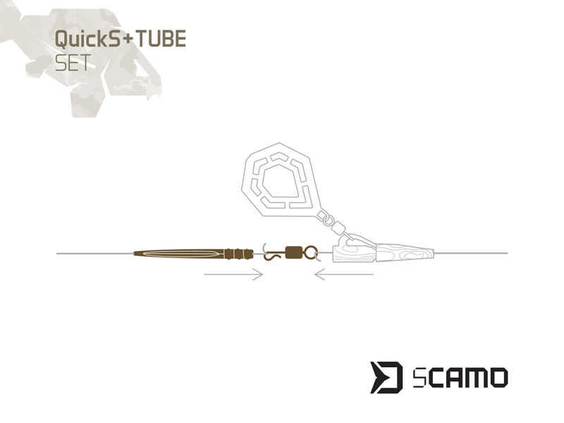 Set Delphin sCAMO QuickS + Tube / 5 setov - MojeRybárstvo.sk Set Delphin sCAMO QuickS + Tube / 5 setov – Obrázok 3